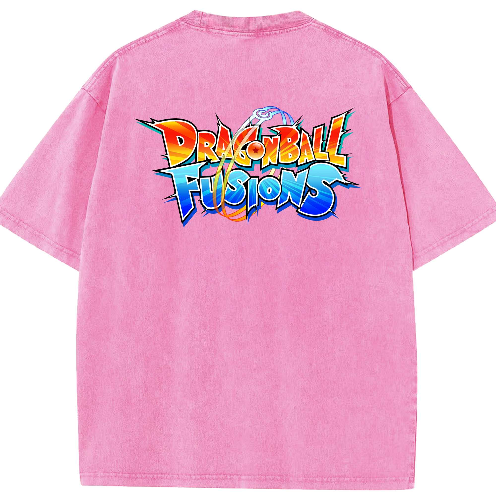 （画像用） ドラゴンボール DRAGON BALL 綿100% ヴィンテージ風 半袖Tシャツ（背面プリント）